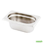 Wholesale Restaurantware Met Lux Rectangle Stainless Steel 1/9 Size Steam Table Pan 2.5 Inch Deep - Anti Jam- Bulk
