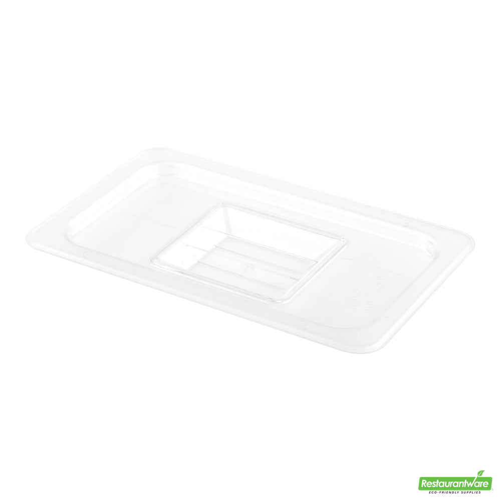 Wholesale Restaurantware Met Lux Rectangle Clear Plastic Lid - Fits 1/4 Size Cold Food Storage Container- Bulk