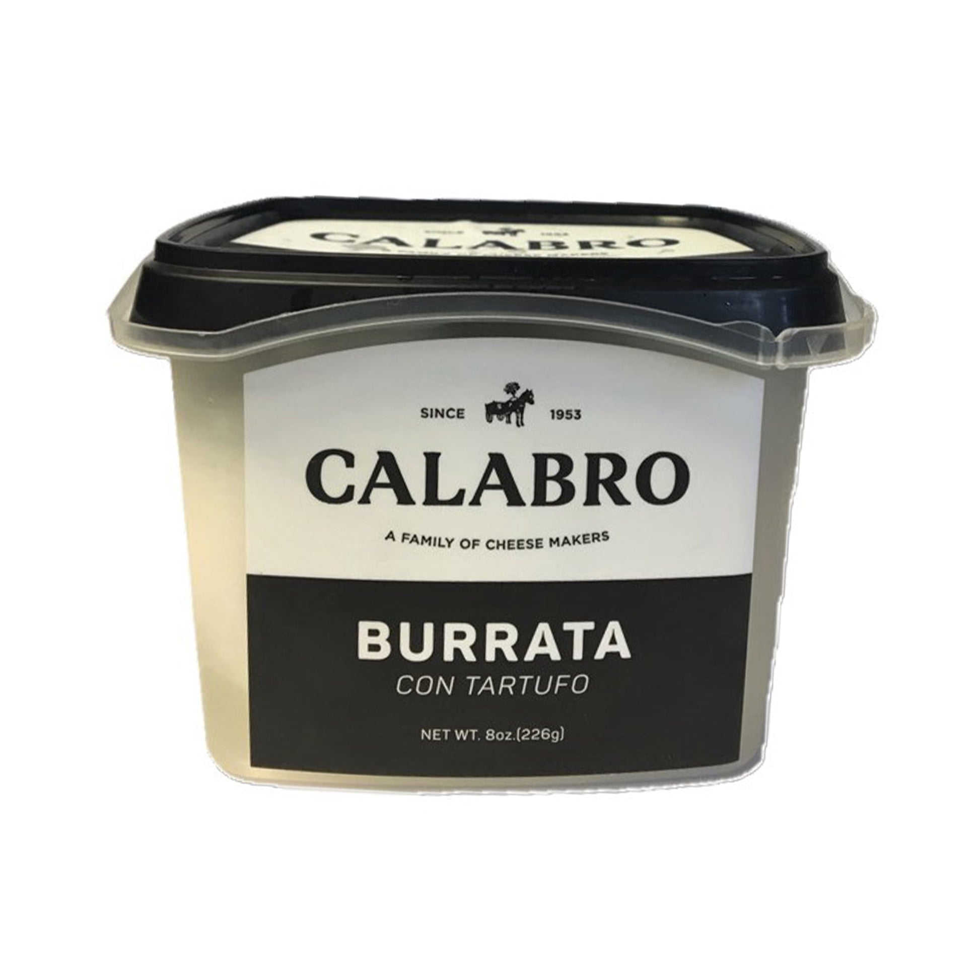 Wholesale Calabro Truffle Burrata 2-4oz Cheese Ball 8oz- Bulk