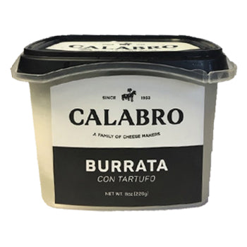Wholesale Calabro Truffle Burrata 2-4oz Cheese Ball 8oz- Bulk