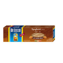 Wholesale De Cecco Dried Whole Wheat Spaghetti Pasta 13.25oz- Bulk