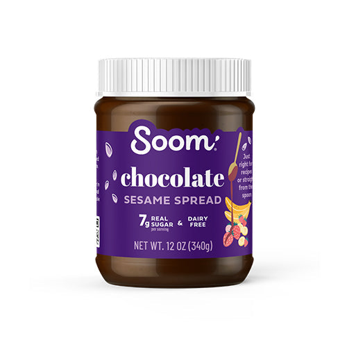 Wholesale Soom Foods Chocolate Tahini Spread 12oz- Bulk