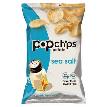 Wholesale Pop Chips Sea Salt Chips .8oz- Bulk