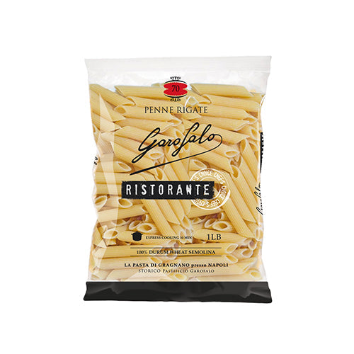 Wholesale Pasta Garofalo Dried Penne Rigate Pasta 1lb- Bulk