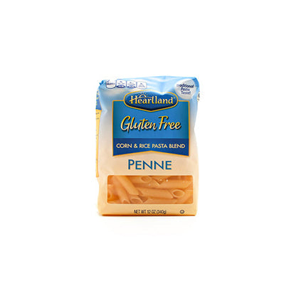 Wholesale Heartland Gluten Free Penne Rigate Pasta 12oz- Bulk