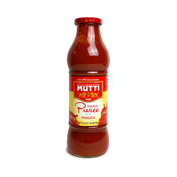 Wholesale Mutti Strained/Passata Tomato Puree 24.5oz- Bulk