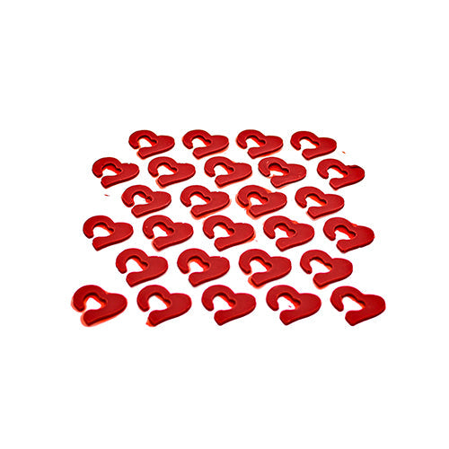 Wholesale Varda Red Heart Cutout with White Love- Bulk