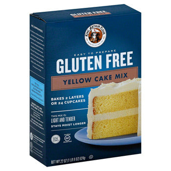 Wholesale King Arthur Baking Company Yellow Cake Mix Gluten Free 5lb- Bulk
