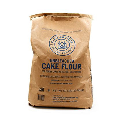 Wholesale King Arthur Baking Company Unbleached Cake Flour 50lb- Bulk
