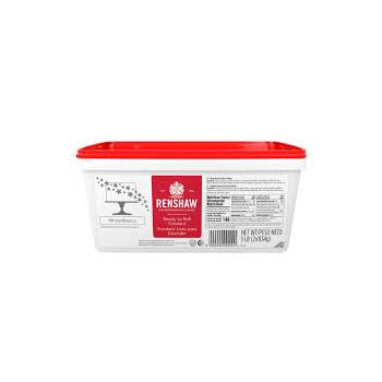 Wholesale Renshaw White Rolled Fondant 10lb- Bulk