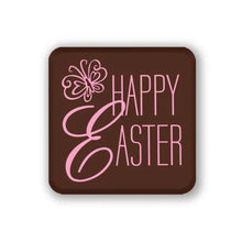 Wholesale Varda Happy Easter Square Dark Chocolate- Bulk