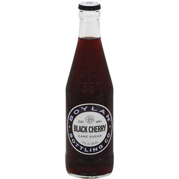 Wholesale Boylan Black Cherry Soda 12oz- Bulk