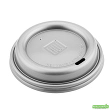 Wholesale Restaurantware Restpresso Pewter Gray Plastic Coffee Cup Lid - Fits 8, 12, 16 and 20 oz- Bulk