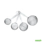 Wholesale Restaurantware Met Lux Stainless Steel Heavy-Duty Measuring Cup Set - 4-Piece- Bulk