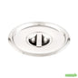 Wholesale Restaurantware Met Lux Stainless Steel Bain Marie Lid - Fits 3.5 Qt- Bulk