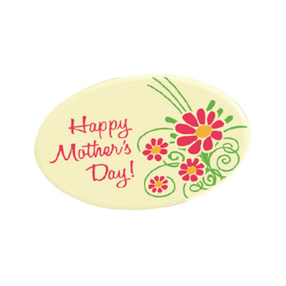 Wholesale Varda Happy Mothers Day Oval Flowers Accent- Bulk