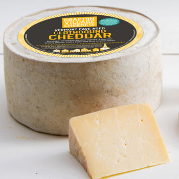 Wholesale Grafton Village Cheese Co. Vermont Clothbound Cheddar Cheese 5lb- Bulk