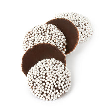 Wholesale BoxNCase Dark Chocolate Nonpareils With White Seeds- Bulk
