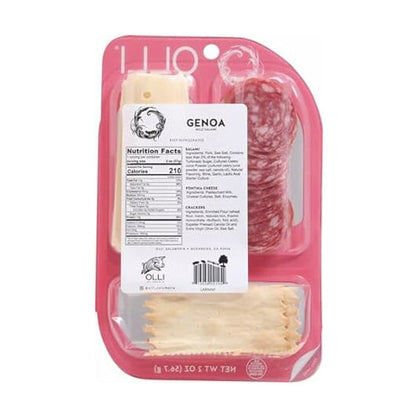 Wholesale Olli Salumeria Olli Genoa Fontina Snack Pack 2oz- Bulk