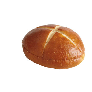 Wholesale Prop & Peller Bavarian Soft Pretzel Bun, 4"- Bulk