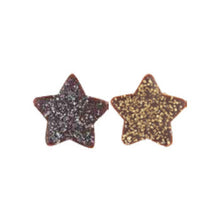 Wholesale Leman Decor Dark Chocolate Stars Sparkle- Bulk