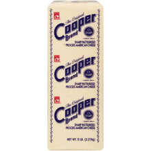 Wholesale Cooper Sharp White American Cheese 5lb- Bulk