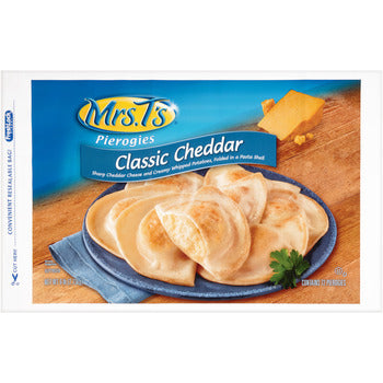 Wholesale Mrs T Cheddar Potato Pierogies- Bulk