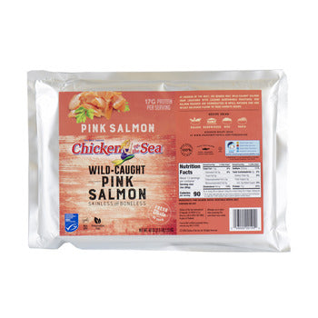 Wholesale Chicken of The Sea Wild-Caught Salmon, Skinless Boneless 40oz- Bulk