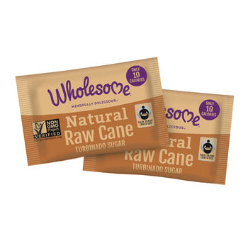 Wholesale Wholesome Sweeteners Organic Raw Turbinado Sugar Packet- Bulk