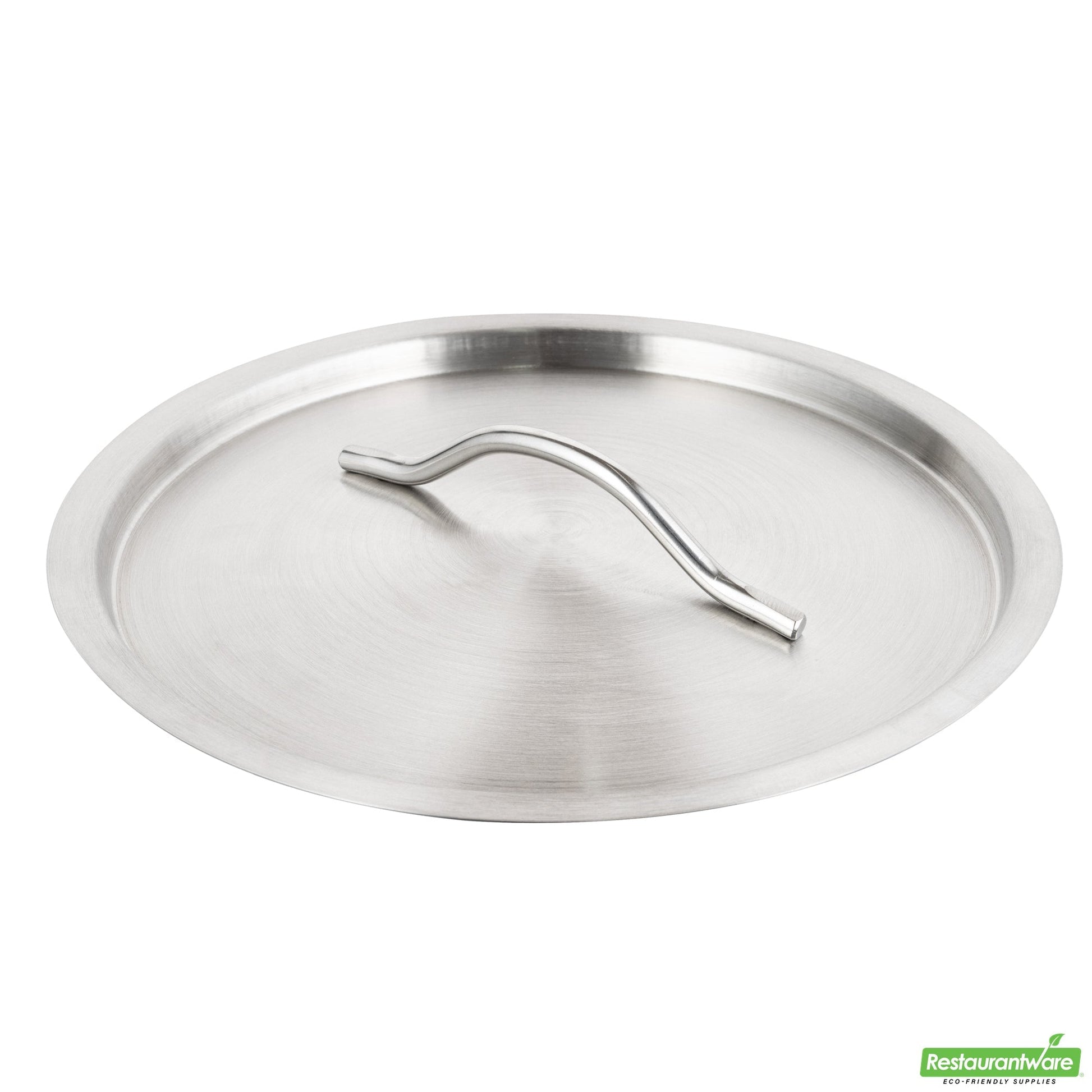 Wholesale Restaurantware Met Lux Stainless Steel Sauce Pan Lid - Fits 7.5 and 13.5 qt- Bulk