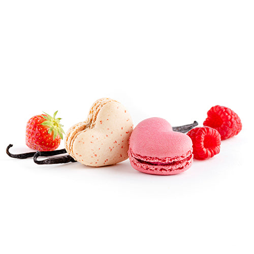 Wholesale Le Chic Patissier Heart Duo Macaron Cookie 35count- Bulk
