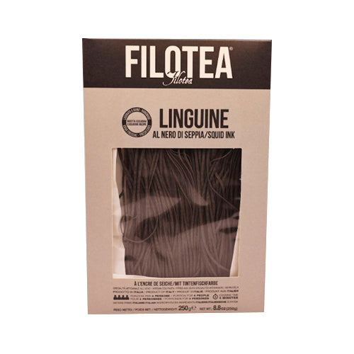 Wholesale Filotea Squid Ink Egg Spaghetti Pasta 8.8oz- Bulk