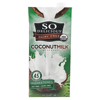 Wholesale So Delicious Organic Dairy Free Coconut Milk 32oz- Bulk