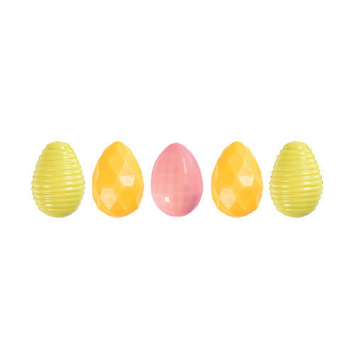 Wholesale Leman Chocolate Textured Pastel Eggs- Bulk