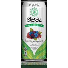 Wholesale Steaz Steaz Organic Iced Tea Blueber 16oz- Bulk