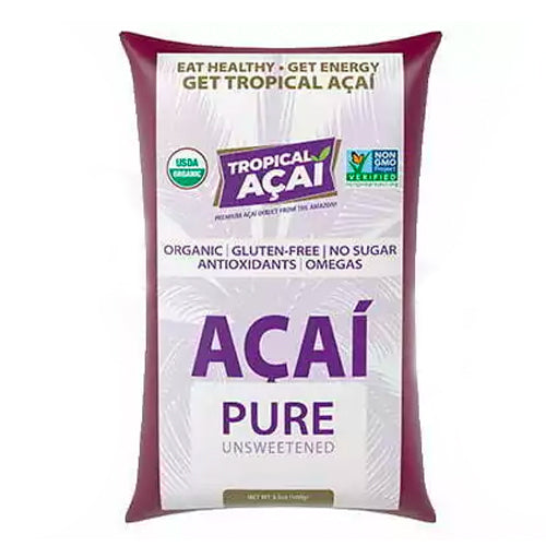 Wholesale Tropical Acai Organic Acai Berry Pure 3.53oz- Bulk