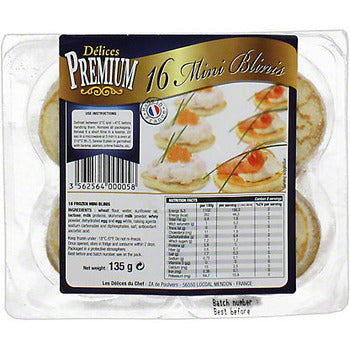 Wholesale Le Chic Patissier Mini Blinis- Bulk