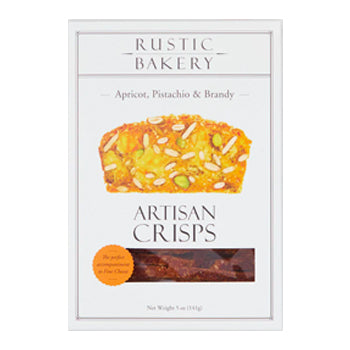 Wholesale Rustic Bakery Apricot Pistachio & Brandy Crisps 5oz- Bulk