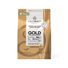 Wholesale Callebaut 30.4% Gold Chocolate Caramel White Chocolate 2.5kg- Bulk