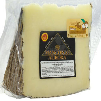 Wholesale Aurora Manchego Kosher Cheese Wedge- Bulk