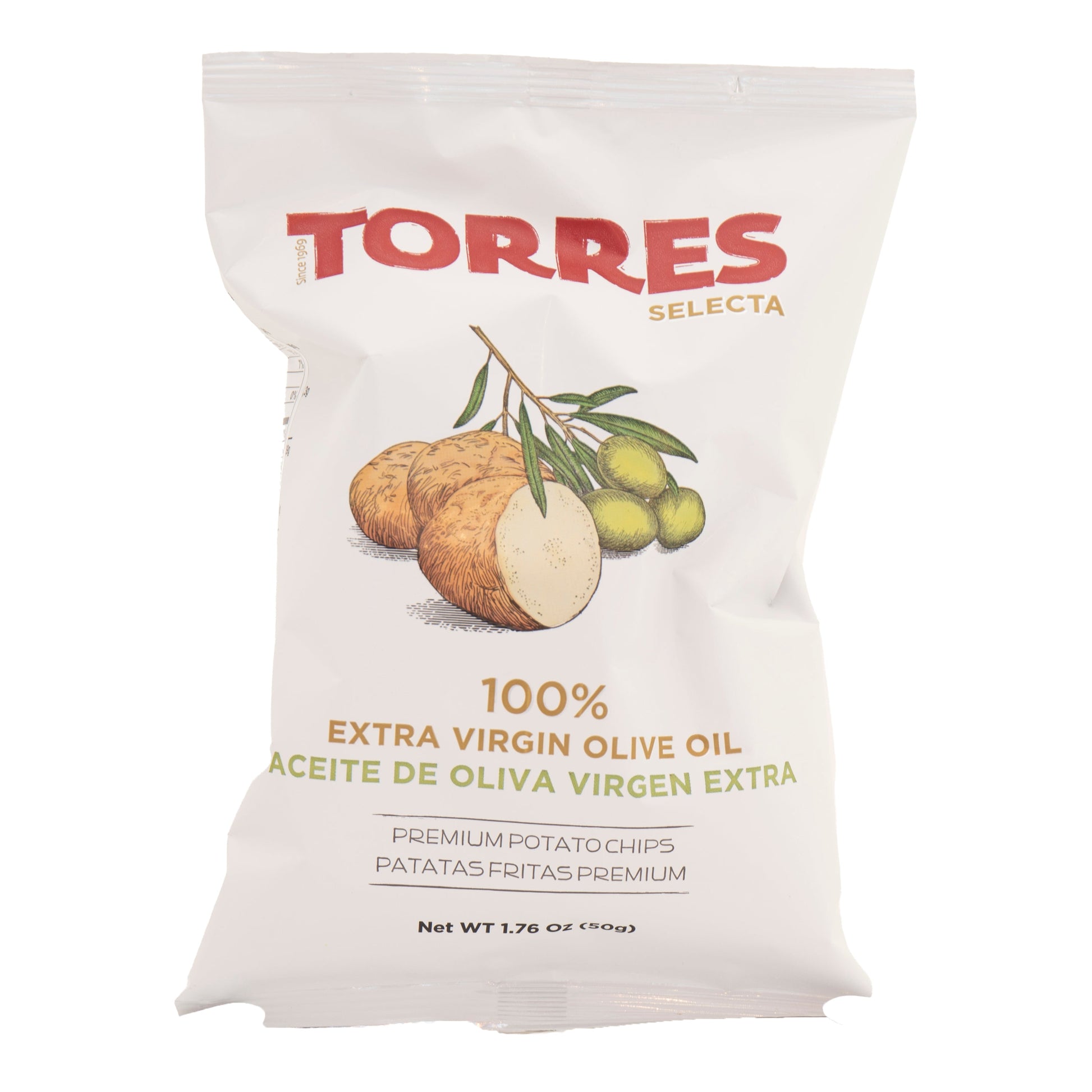 Wholesale Torres Extra Virgin Olive Oil Potato Chips- Bulk