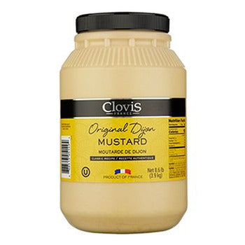 Wholesale Clovis Smooth Dijon Mustard 8.6lb- Bulk