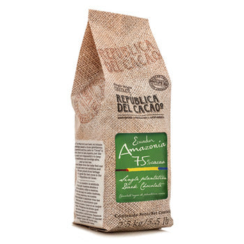 Wholesale Republica Del Cacao 75% Amazonia Dark Chocolate 2.5kg- Bulk