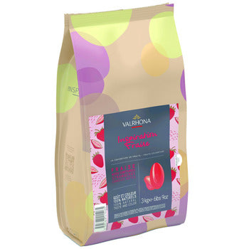 Wholesale Valrhona Strawberry Inspiration Chocolate 3kg- Bulk