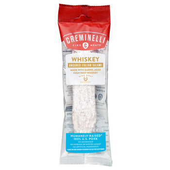 Wholesale Creminelli Fine Meat Whiskey Salami 5.5oz- Bulk