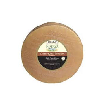 Wholesale Cello Copper Kettle Parmesan Cheese 20lb- Bulk
