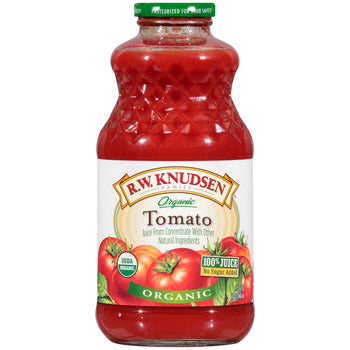 Wholesale R.W. Knudsen Organic Tomato Juice 32oz- Bulk