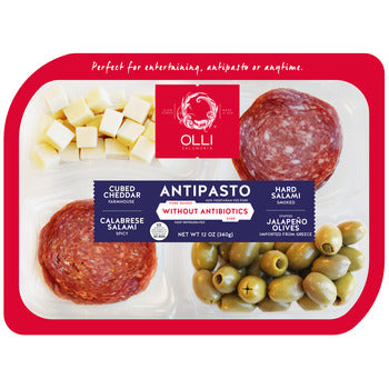 Wholesale Olli Salumeria Olli Antipasto Ched/ol/sal 12oz- Bulk
