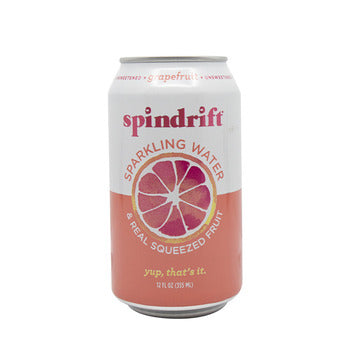 Wholesale Spindrift Grapefruit Sparkling Water 12oz- Bulk