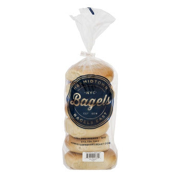 Wholesale H&H Bagels Bagels Plain New York Style- Bulk